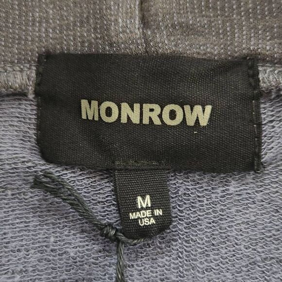 Monrow Stretch Knit Mini Skirt in Vintage Black Medium Revolve Knit Skirt, New