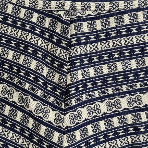 Dani Collection Navy High Waist Shorts Size Medium Aztec Boho Shorts