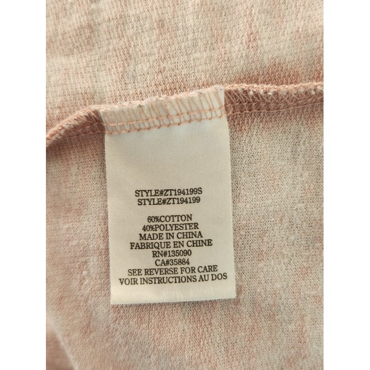 Altar'd State Revival Pink Distressed Oversized Hoodie Pullover Size Small