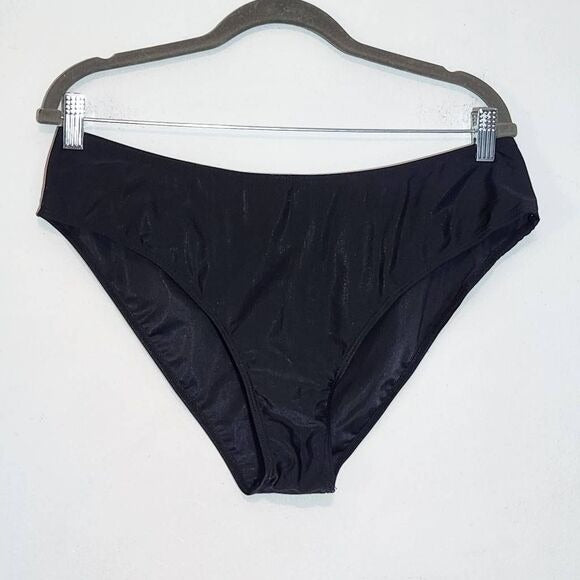 Black and White Circle Print Tankini Swimsuit Size XXL