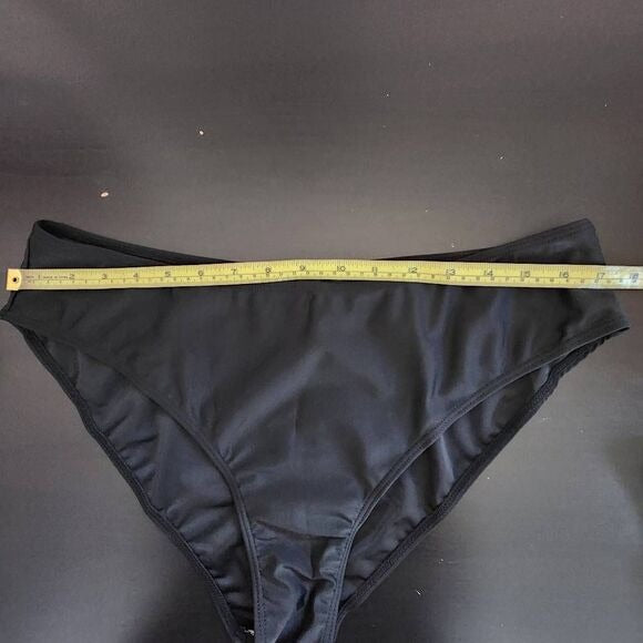 Black and White Circle Print Tankini Swimsuit Size XXL