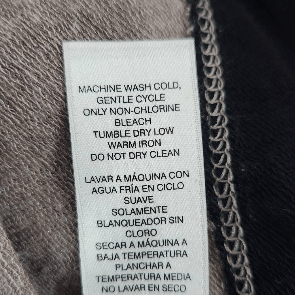 Chico's Tan and Gray Cowl Neck Colorblock Top Size Medium Chico's Cowl Neck Top