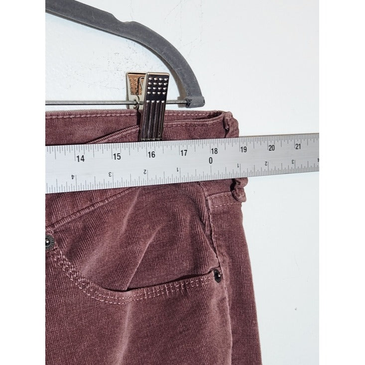 Universal Thread Mauve Pink Mid-Rise Skinny Corduroy Pants Size 16