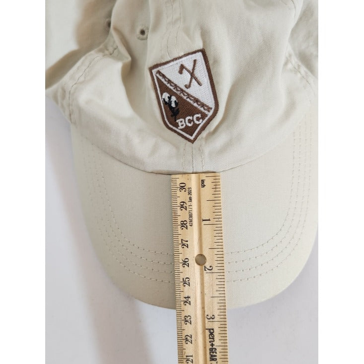 Imperial 2022 King Cotton Classic Golf Baseball Hat Beige One Size