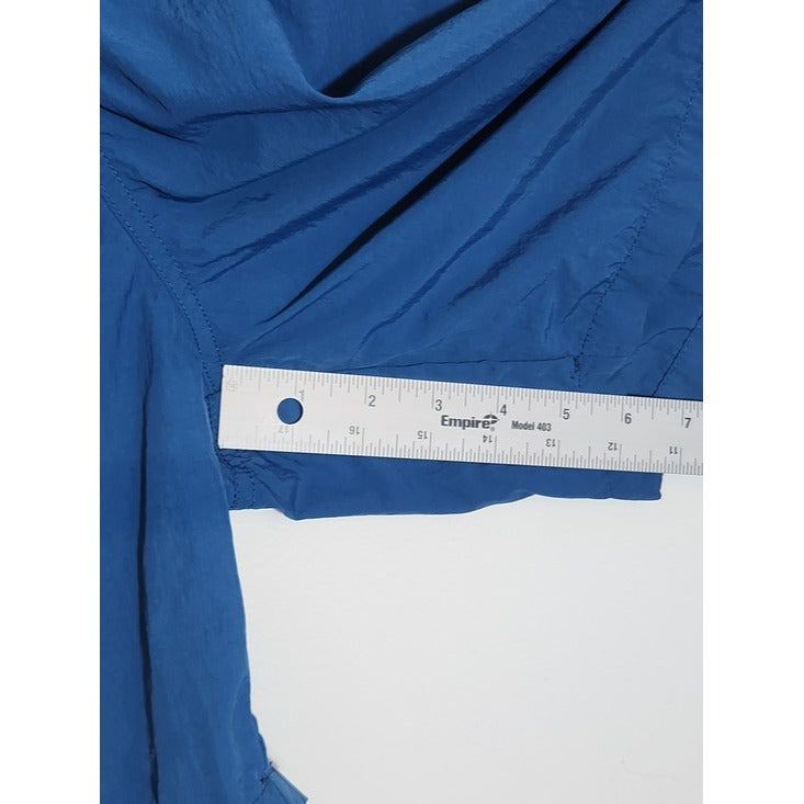Original Use Mens Casual Blue Pull-On Nylon Shorts Size Large