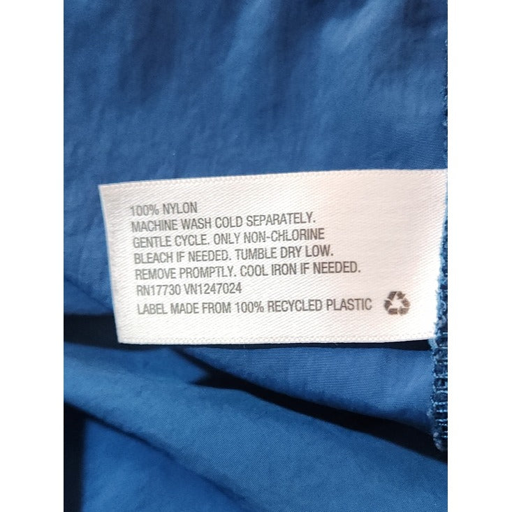 Original Use Mens Casual Blue Pull-On Nylon Shorts Size Large