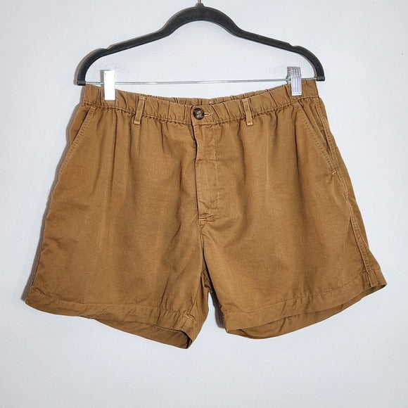 Chubbies Khaki 4.5 Inseam Cotton Shorts Size XL