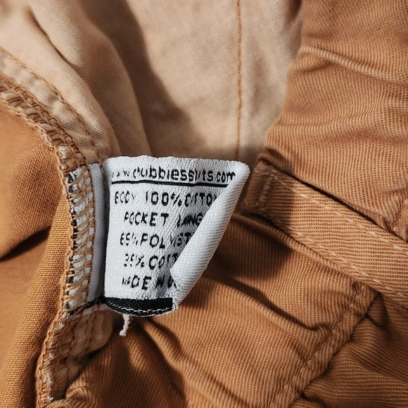 Chubbies Khaki 4.5 Inseam Cotton Shorts Size XL