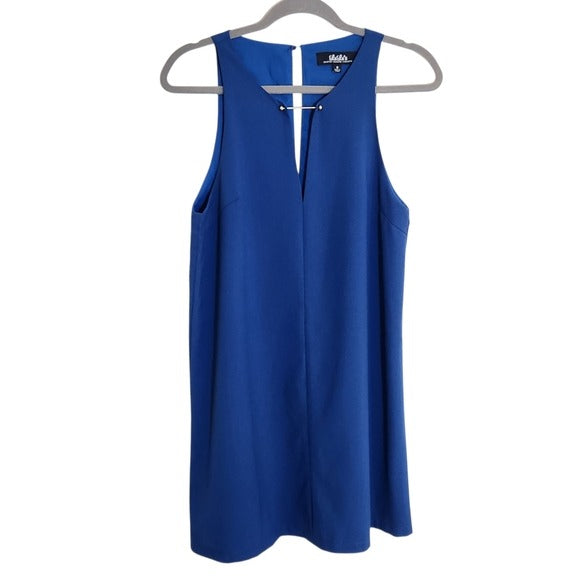 Lulus Blue Sleeveless Mini Dress Size Small Wedding Guest Dress