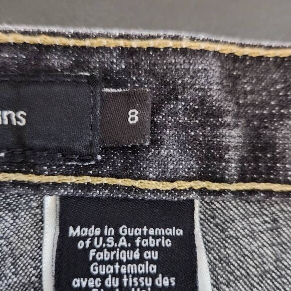 Calvin Klein Black Flare Bootcut Jeans Size 8