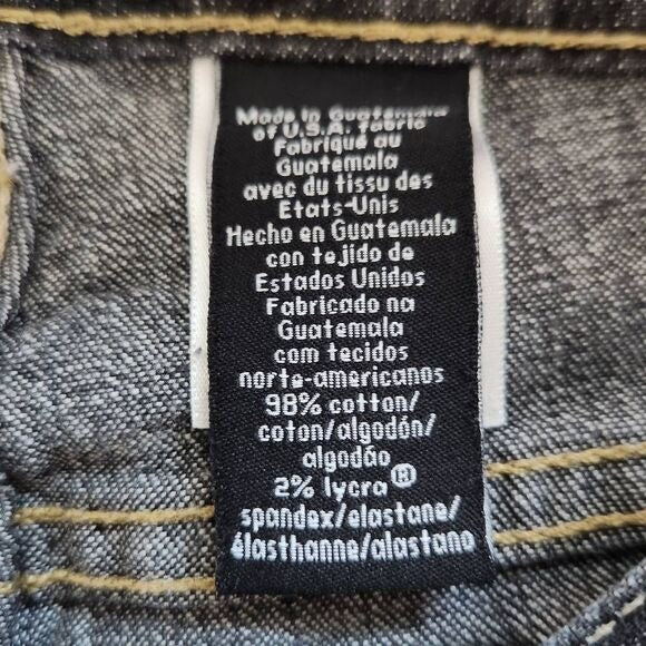 Calvin Klein Black Flare Bootcut Jeans Size 8