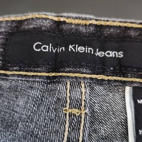 Calvin Klein Black Flare Bootcut Jeans Size 8