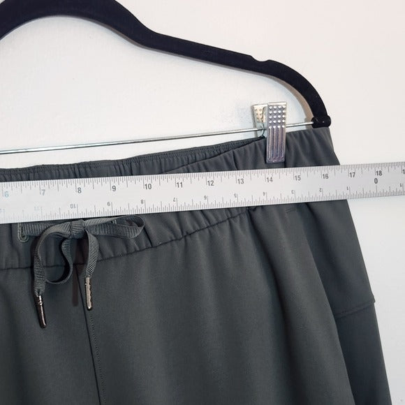 Lululemon Green Drawstring Waist Pants Size 10