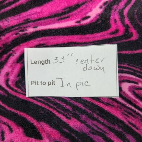 Derek Heart Purple Velvet Bodycon Dress Size Medium Pink and Black Party Dress
