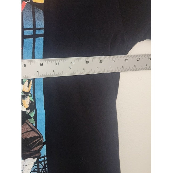 Demon Slayer Black Graphic Tee Size XL Flaw