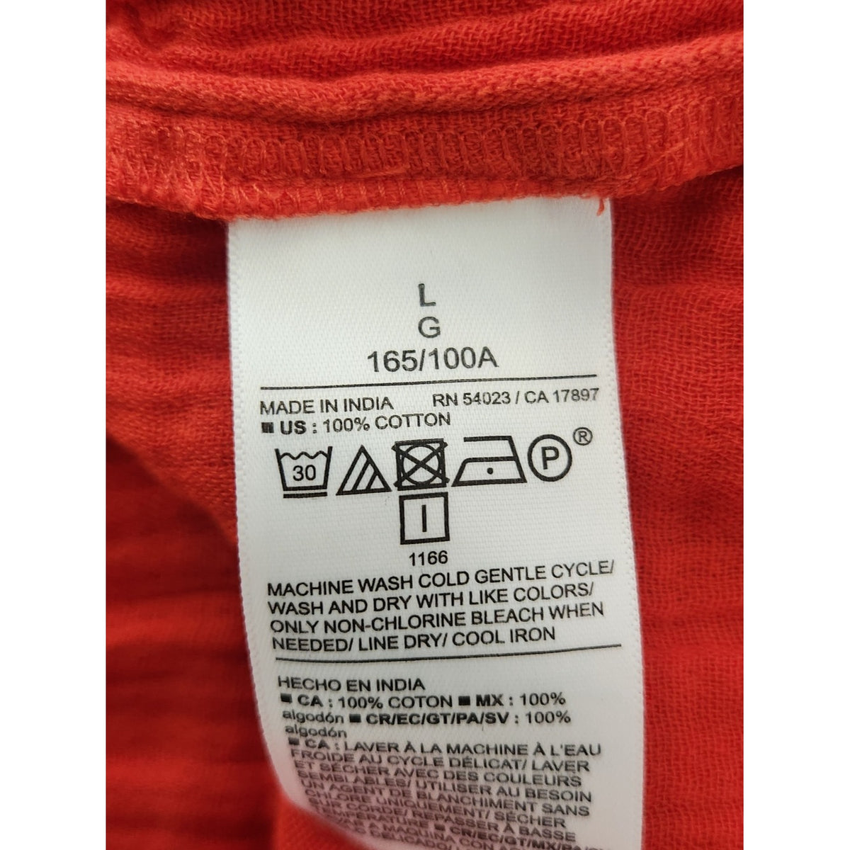 Old Navy Orange Cotton Gauze Relaxed Mini Dress with Pockets