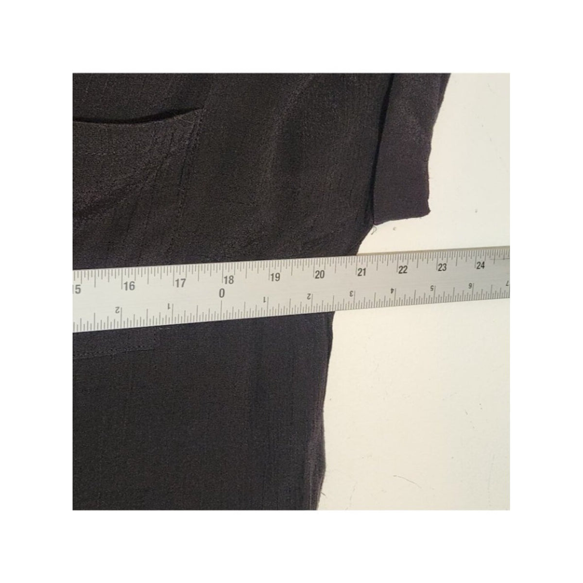 Twine and String Black Textured Sheer Button Up Blouse NWOT Size Medium