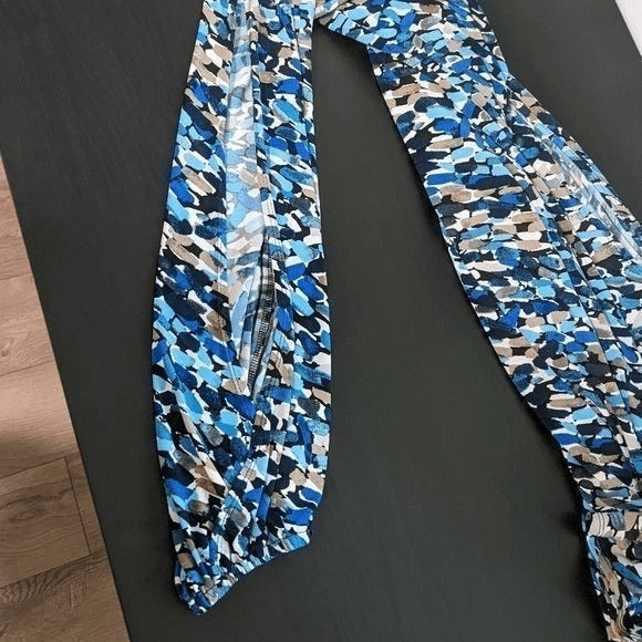 Laundry By Shelli Segal Tan and Blue Sheath Dress Size 2 Wedding Guest Dress