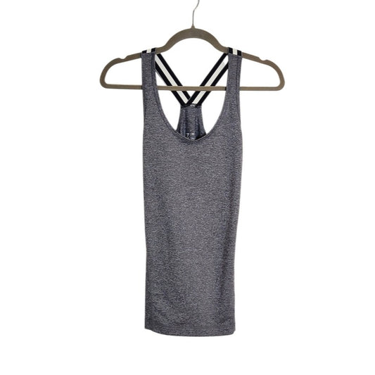 Z By Zella Heather Gray Racerback Tank Top Size XS