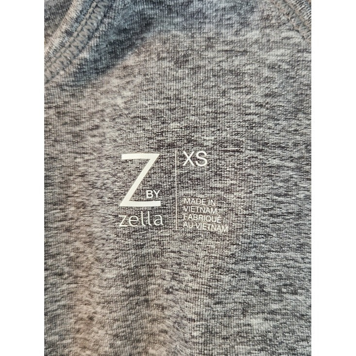 Z By Zella Heather Gray Racerback Tank Top Size XS