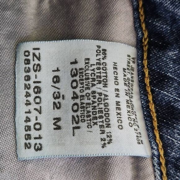 Lee Riders Slimming Straight Leg Jeans Size 16