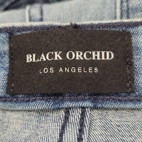 Black Orchid Los Angeles Distressed Skinny Jeans Size 27