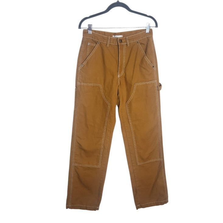 BDG Urban Outfitters Womens Golden Brown Carpenter Utility Pants Size 26