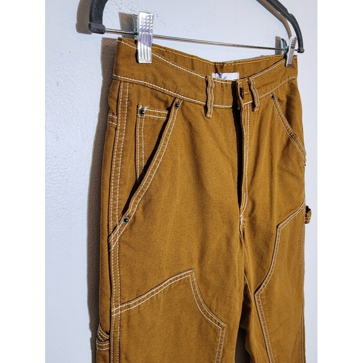 BDG Urban Outfitters Womens Golden Brown Carpenter Utility Pants Size 26