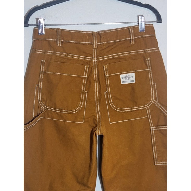 BDG Urban Outfitters Womens Golden Brown Carpenter Utility Pants Size 26