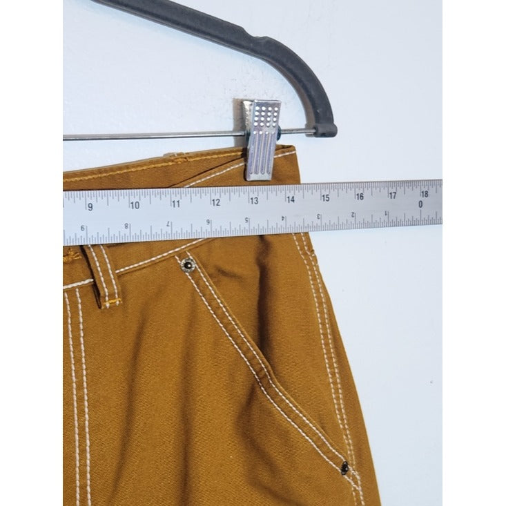 BDG Urban Outfitters Womens Golden Brown Carpenter Utility Pants Size 26