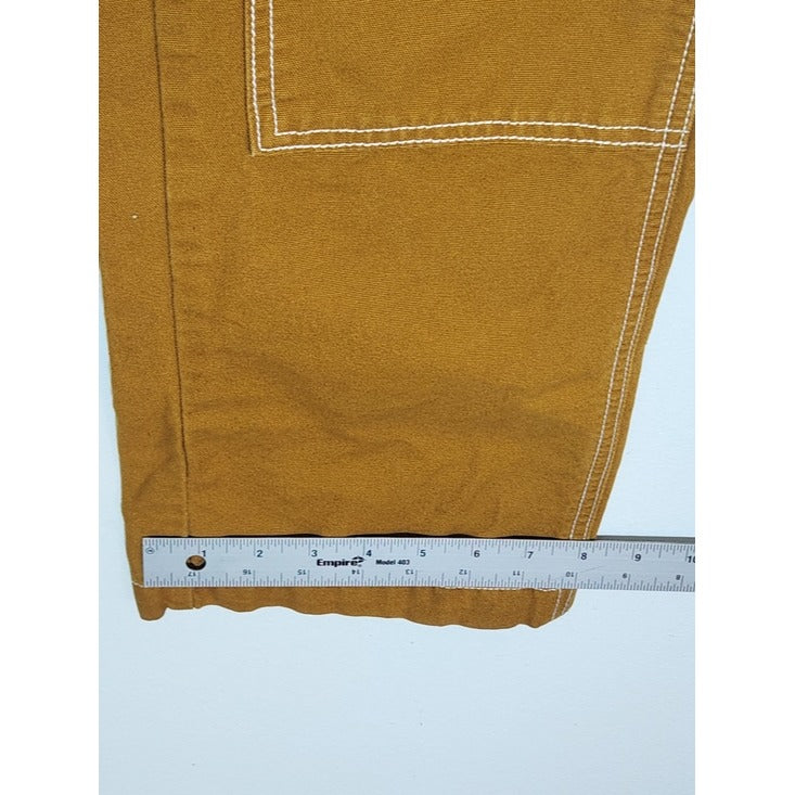 BDG Urban Outfitters Womens Golden Brown Carpenter Utility Pants Size 26