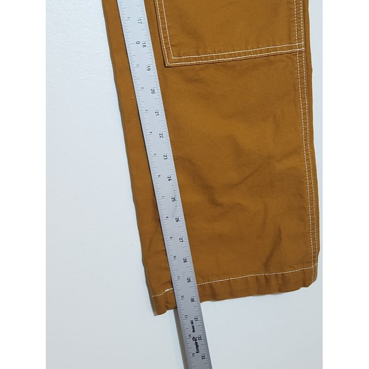 BDG Urban Outfitters Womens Golden Brown Carpenter Utility Pants Size 26