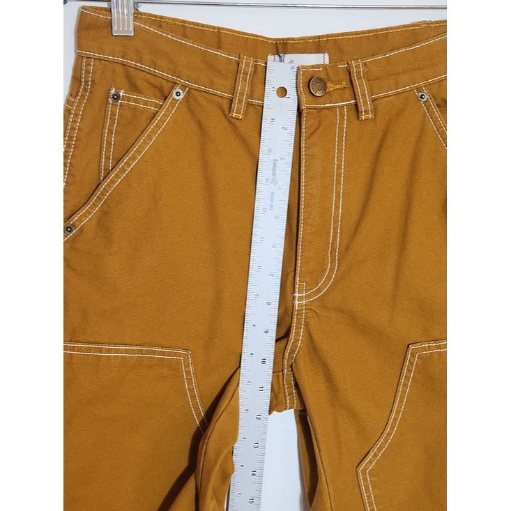 BDG Urban Outfitters Womens Golden Brown Carpenter Utility Pants Size 26