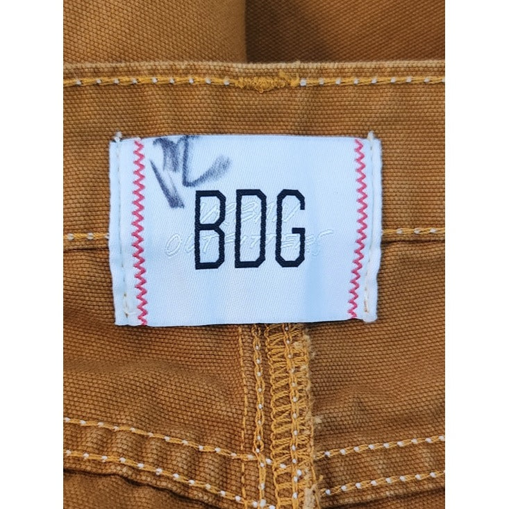 BDG Urban Outfitters Womens Golden Brown Carpenter Utility Pants Size 26
