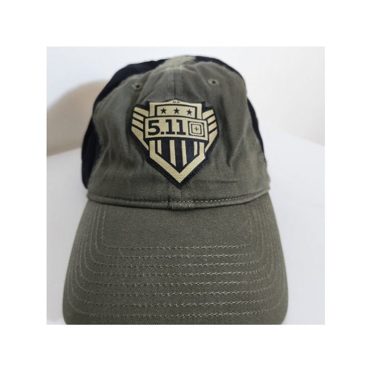5.11 Tactical Unisex Army Green and Black Adjustable Baseball Hat One Size