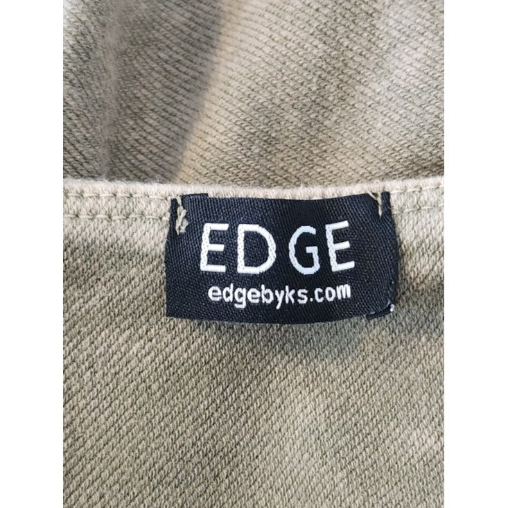 EDGEbyKS Brown Mineral Wash Pleated Mini Skort Y2K Size Medium