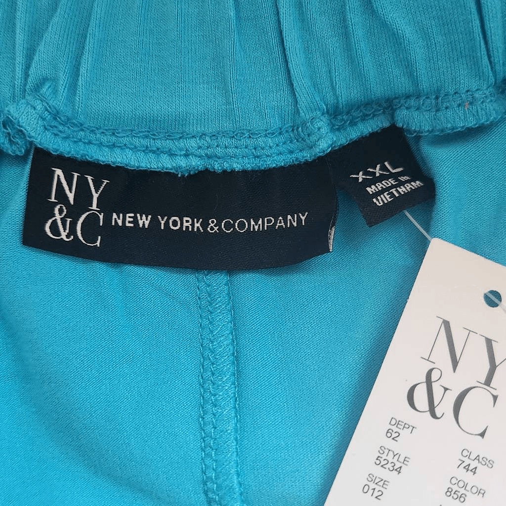 New York & Co. Blue Off-The-Shoulder Dress NWT Size XXL Plus Size Blue Dress