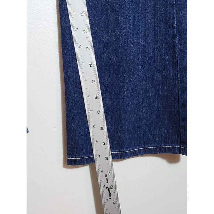 Levi's Dark Wash 529 Curvy Bootcut Jeans Size 8