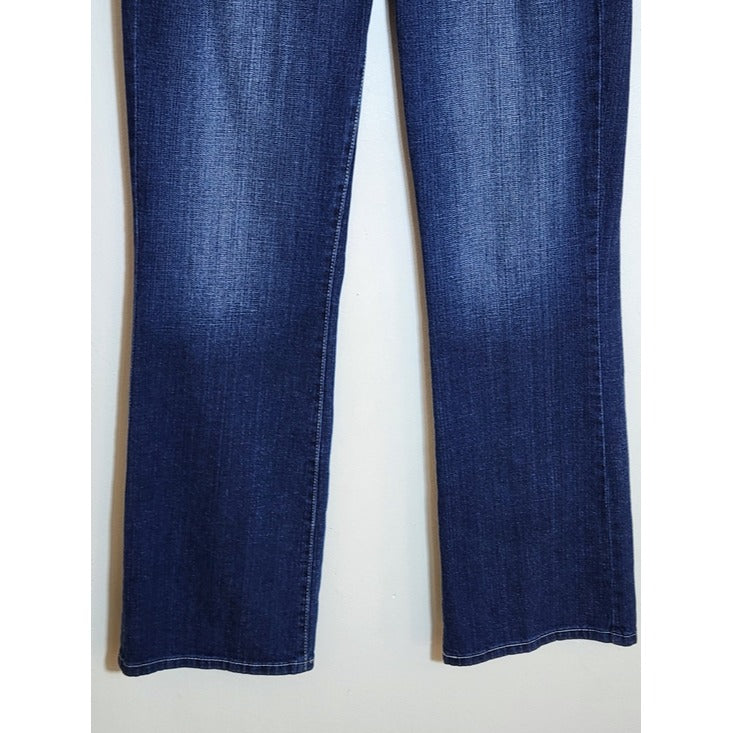 Levi's Dark Wash 529 Curvy Bootcut Jeans Size 8