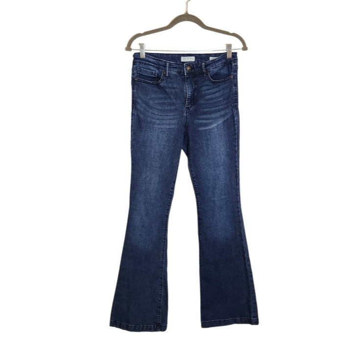 Sofia Vergara Dark Wash Melisa Flare Jeans Size 6