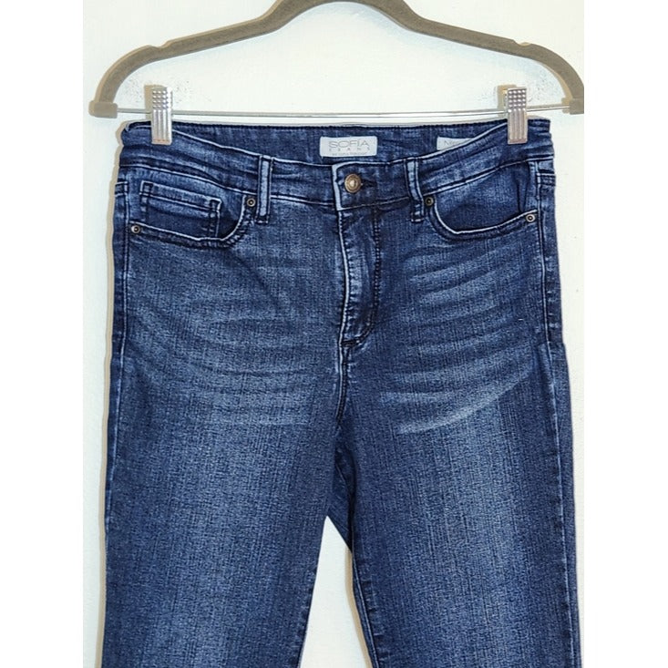 Sofia Vergara Dark Wash Melisa Flare Jeans Size 6