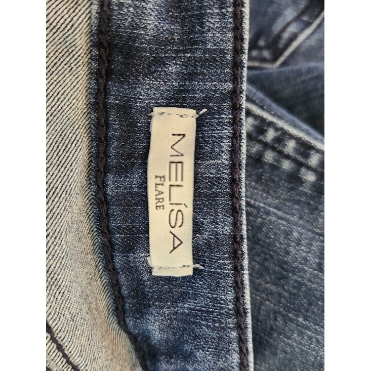 Sofia Vergara Dark Wash Melisa Flare Jeans Size 6