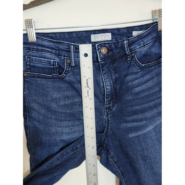 Sofia Vergara Dark Wash Melisa Flare Jeans Size 6