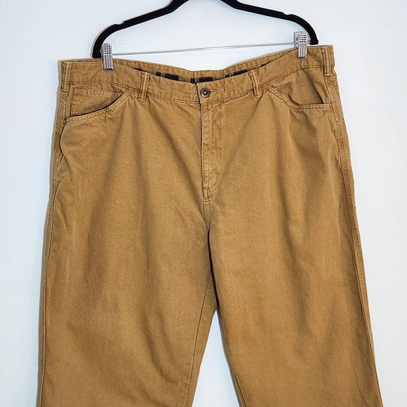 Orvis Mens Casual Tan Chino Pants Size 42