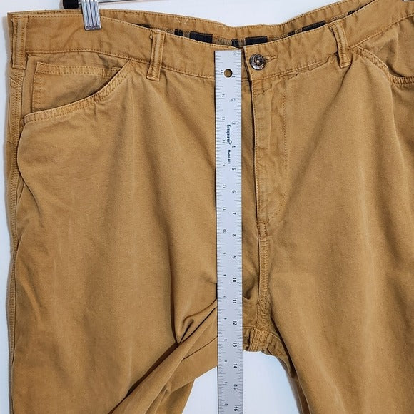 Orvis Mens Casual Tan Chino Pants Size 42