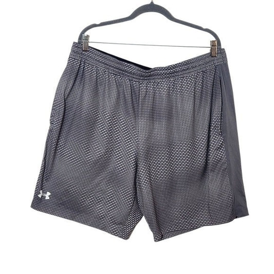 Under Armour Men's Gray Athletic Shorts Size XXL Gray Under Armour Shorts