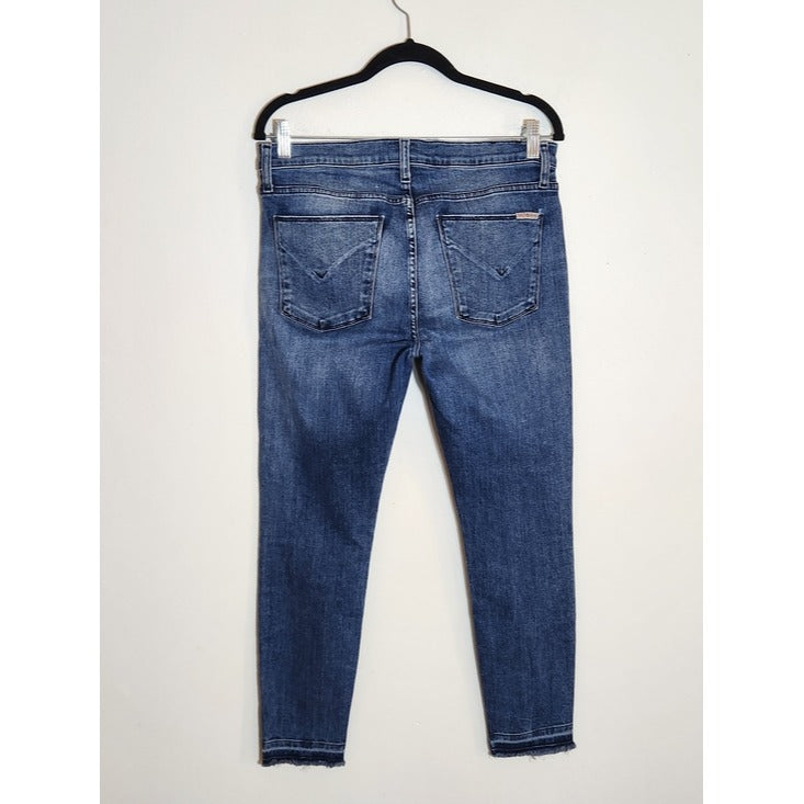 Hudson Medium Wash Skinny Cut Off Jeans Size 29/Size 8