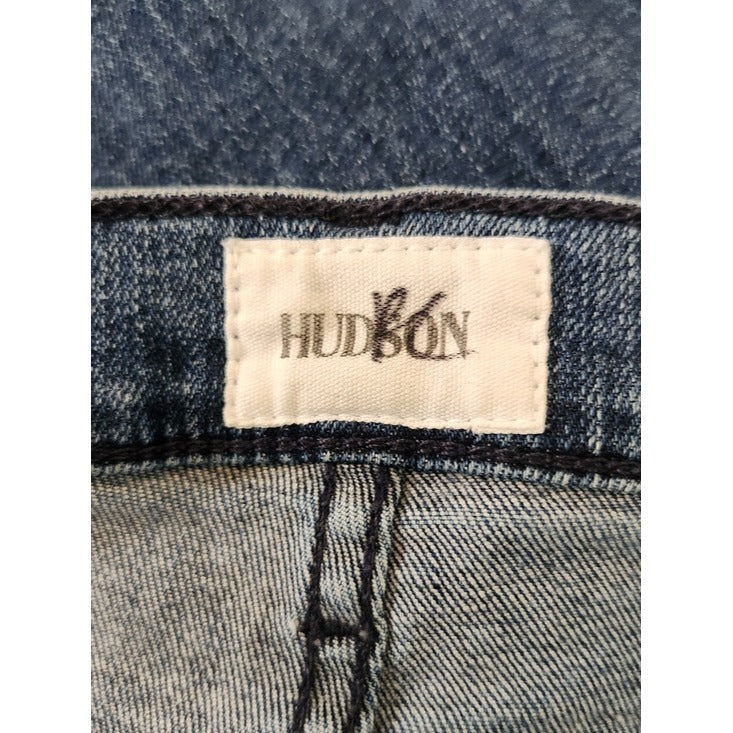 Hudson Medium Wash Skinny Cut Off Jeans Size 29/Size 8