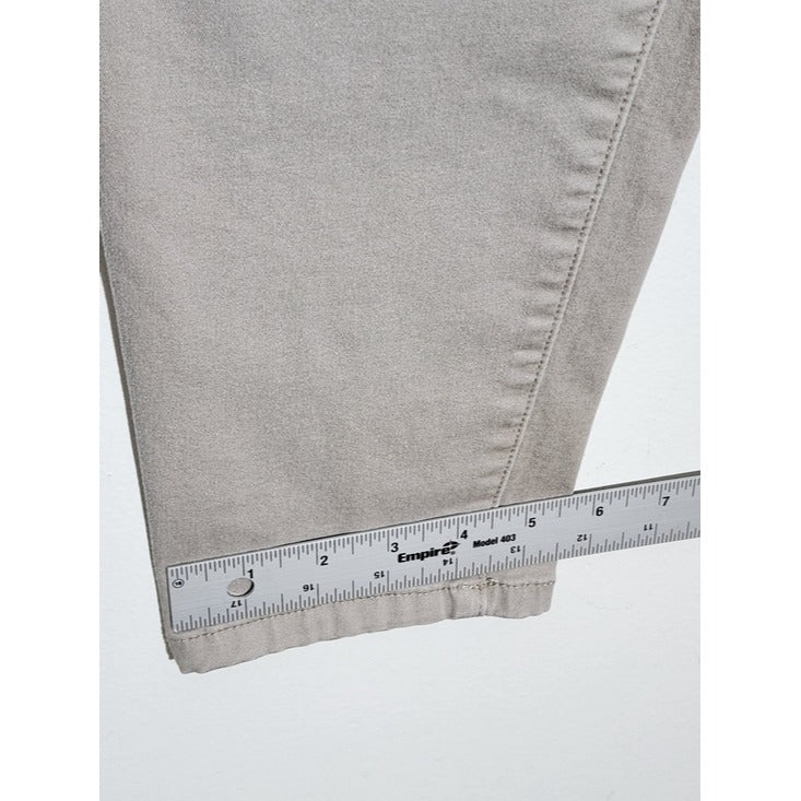 Democracy ABSolution Khaki Slim Fit Pants Size 14 Petite