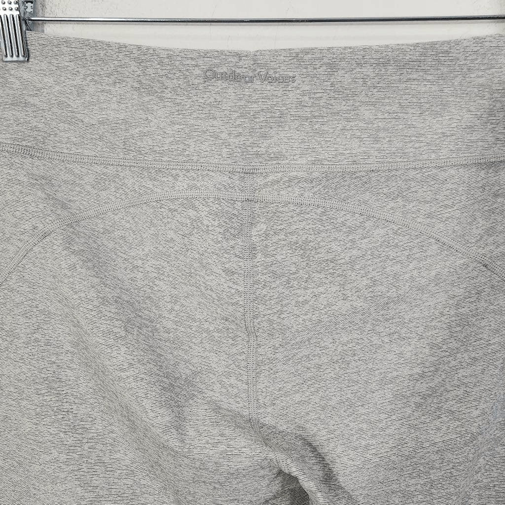 Outdoor Voices Gray Athletic Cropped Leggings NWT Size XL Gray Athletic Leggings